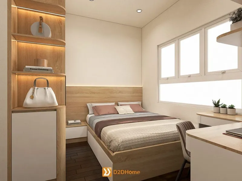 Chung cư 2 phòng ngủ nhà anh Vũ ở phường Bình Thạnh - Ảnh 20