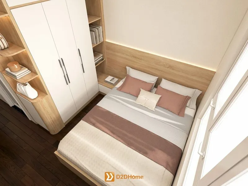 Chung cư 2 phòng ngủ nhà anh Vũ ở phường Bình Thạnh - Ảnh 19