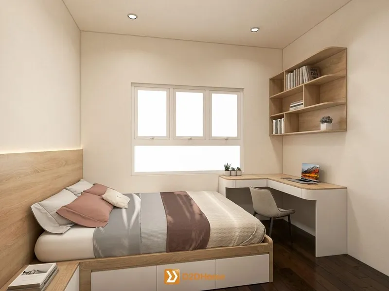 Chung cư 2 phòng ngủ nhà anh Vũ ở phường Bình Thạnh - Ảnh 18