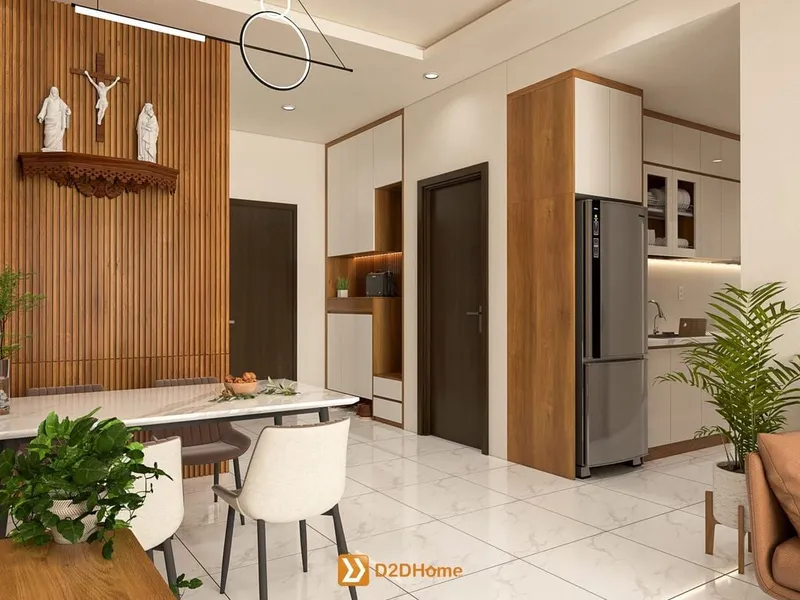 Chung cư 2 phòng ngủ nhà anh Vũ ở phường Bình Thạnh - Ảnh 6