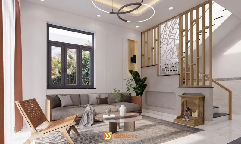 Nhà phố phường Bình Dương 3 phòng ngủ nhà anh Đức - Ảnh 4