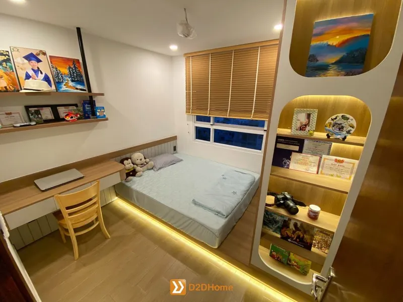 Chung cư 3 phòng ngủ nhà anh Ơn ở phường Bình Thạnh - Ảnh 26