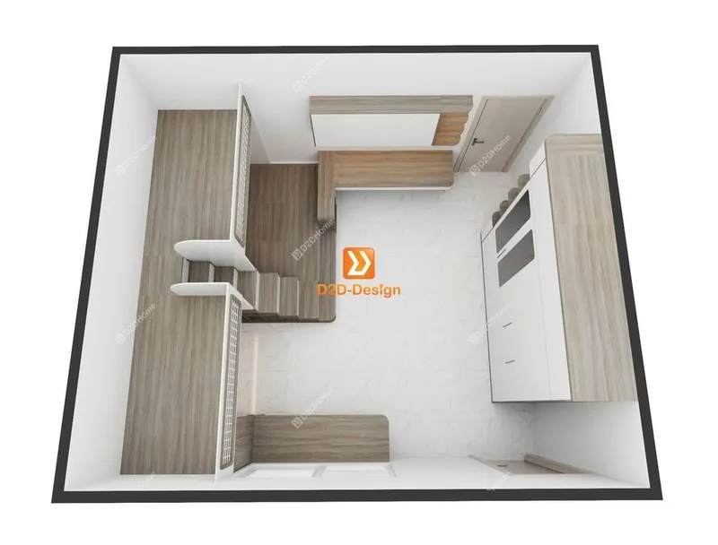 Phòng ngủ giường tầng cho 3 bé trai nhà chị Ngọc My - Ảnh 2