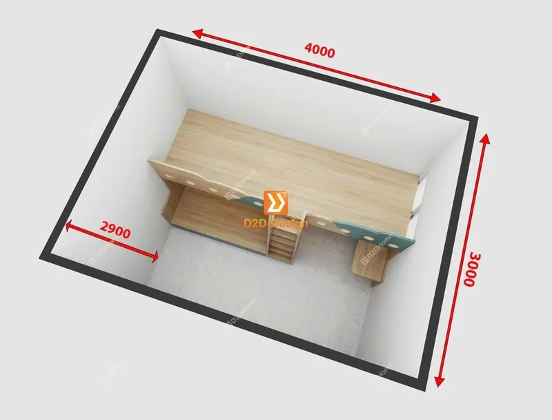 Phòng ngủ giường tầng cho 3 bé trai nhà anh Thái Phạm - Ảnh 6
