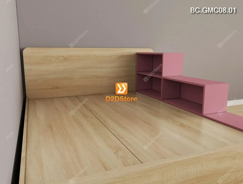 Giường kéo 2 tầng thông minh nhiều kích thước mã BC.GMC08.01 - Ảnh 3