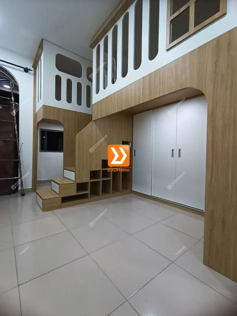 Phòng ngủ giường tầng cho 3 bé gái nhà chị Nguyên Thảo - Ảnh 8