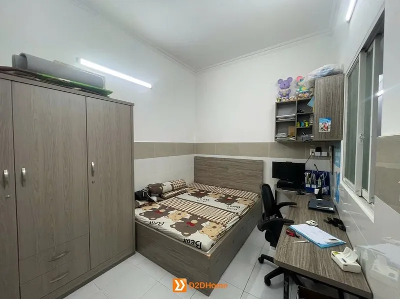 Phòng ngủ giường tầng cho 2 bé trai và 1 bé gái nhà anh Đông Quân - Ảnh 28