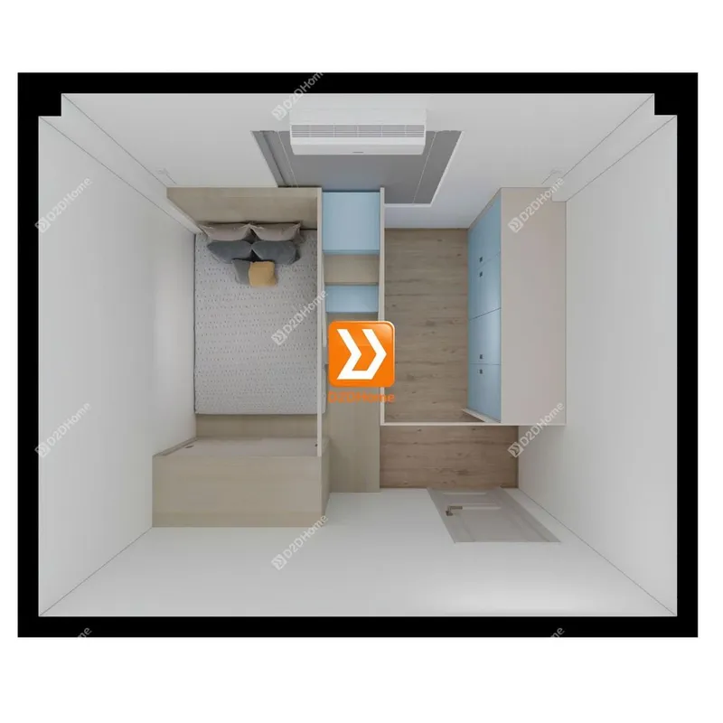 Phòng ngủ giường tầng cho 3 bé trai nhà chị Ánh Tuyết - Ảnh 11