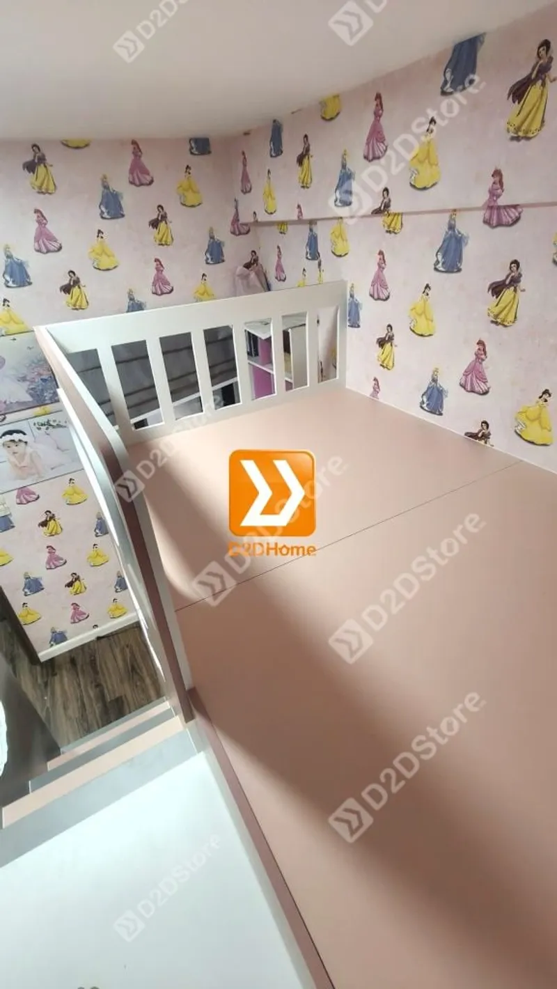 Phòng ngủ giường tầng cho 2 bé trai và gái nhà chị Trinh Lưu - Ảnh 6