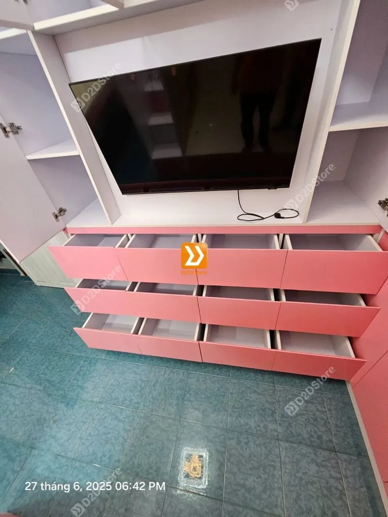 Phòng ngủ giường tầng cho 3 bé gái nhà chị Ngọc Lễ - Ảnh 9