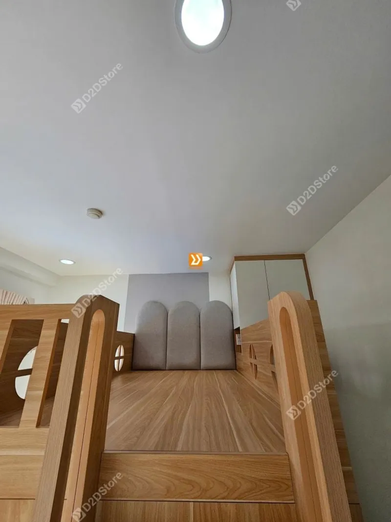Phòng ngủ giường tầng cho 1 bé trai và 1 bé gái nhà anh Hà Trần - Ảnh 2