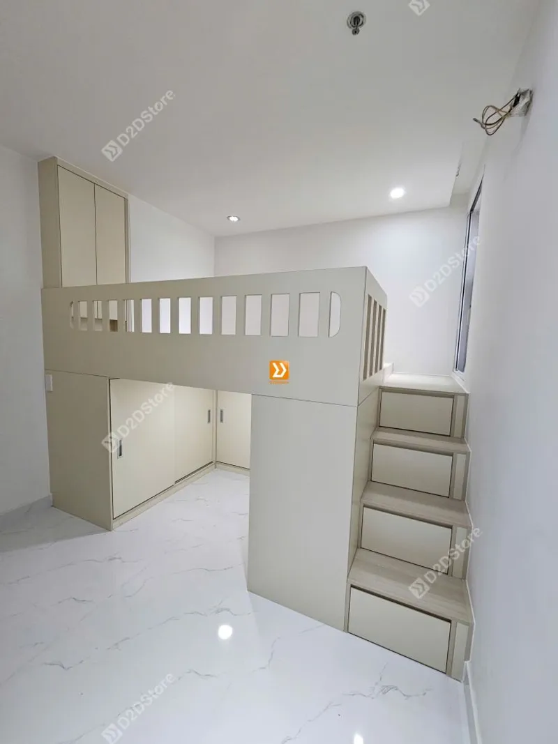 Phòng ngủ giường tầng cho 1 bé gái nhà chị Hạnh Ruby - Ảnh 3