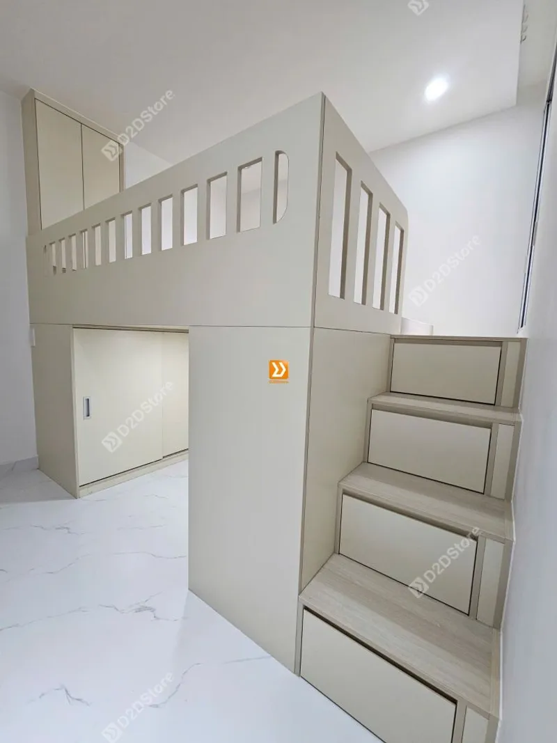 Phòng ngủ giường tầng cho 1 bé gái nhà chị Hạnh Ruby - Ảnh 1