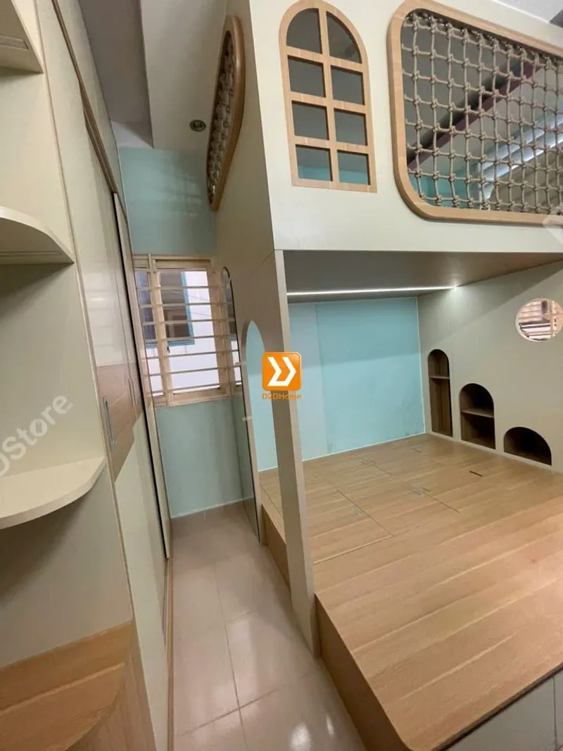 Phòng ngủ giường tầng cho 2 bé trai nhà chị Khánh Linh - Ảnh 5