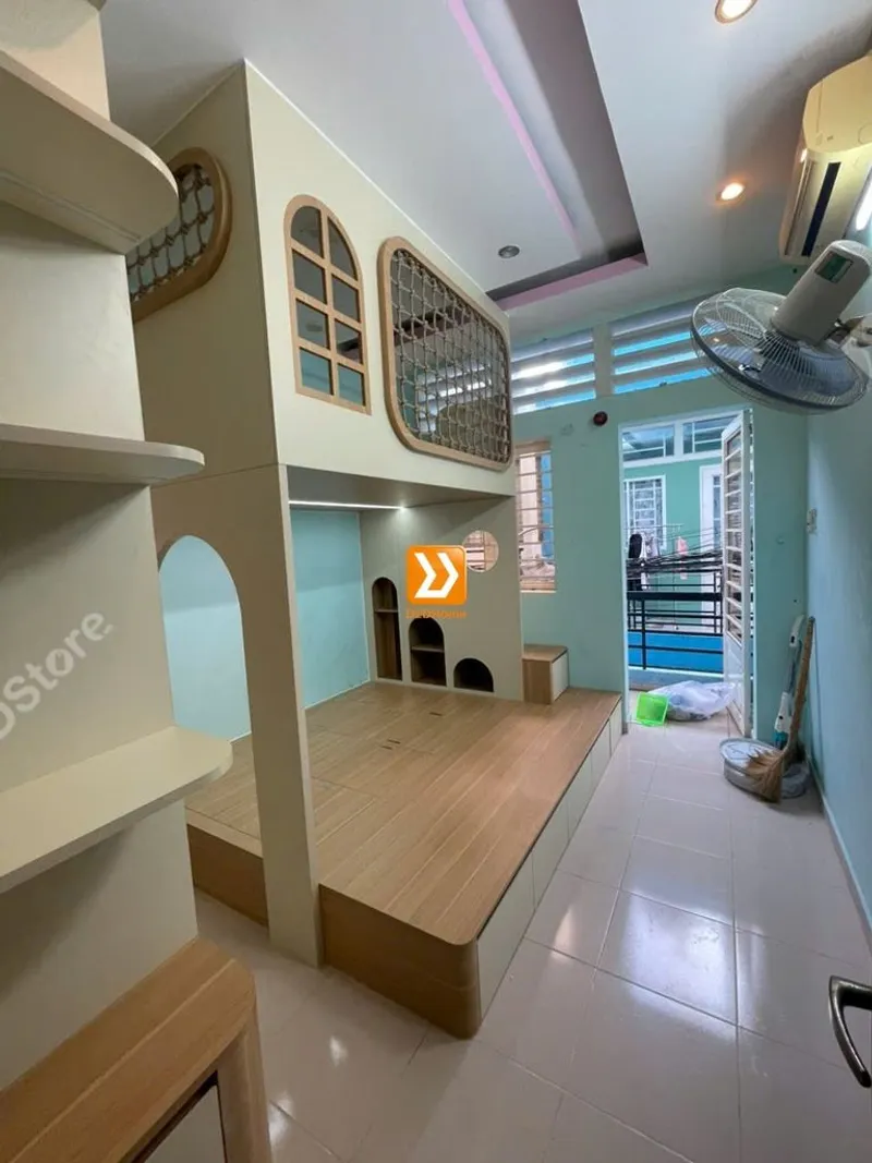Phòng ngủ giường tầng cho 2 bé trai nhà chị Khánh Linh - Ảnh 6