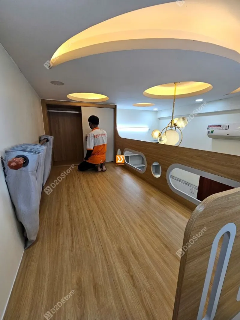 Phòng ngủ giường tầng cho 2 bé trai nhà anh Nguyên Trần - Ảnh 10