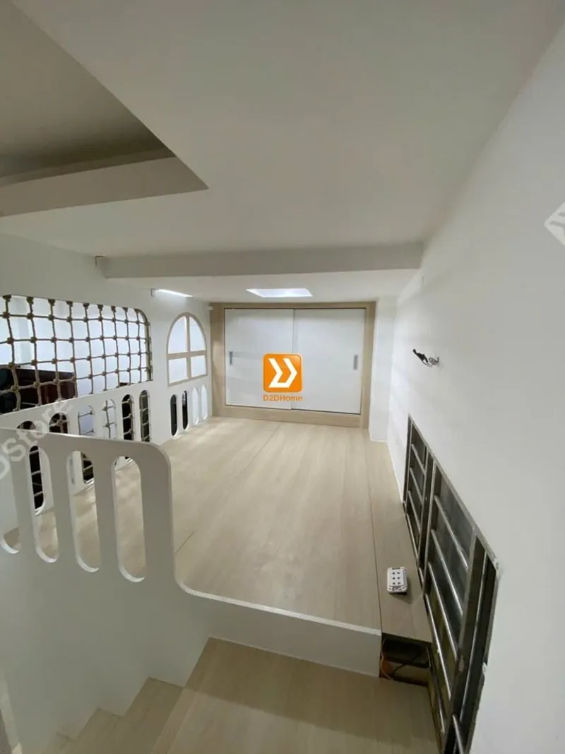 Phòng ngủ giường tầng cho bố mẹ và 3 bé nhà anh Nhữ Huy - Ảnh 7