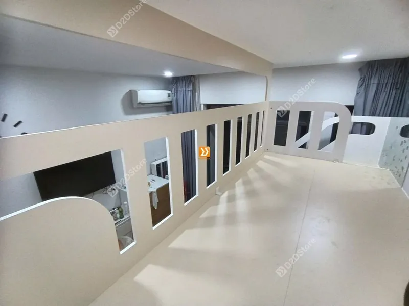 Phòng ngủ giường tầng cho bố mẹ và 2 bé nhà chị Phương Huỳnh - Ảnh 13