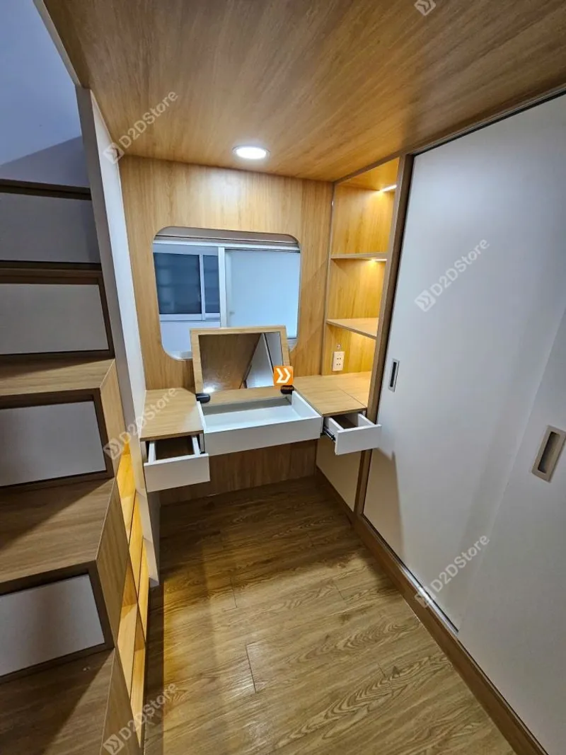 Phòng ngủ giường tầng cho 1 bé gái nhà chị Thanh Thảo - Ảnh 4