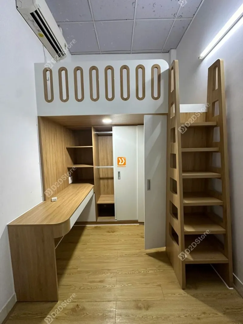 Phòng ngủ giường tầng cho 1 bé trai nhà chị Thanh Thảo - Ảnh 2