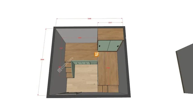 Hệ giường tủ đối xứng cho 2 bé trai nhà anh Vũ - Ảnh 7