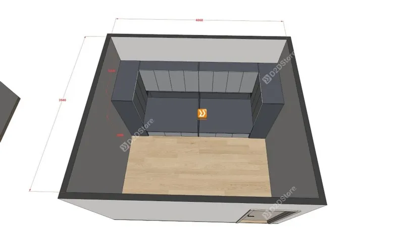 Hệ giường tủ đối xứng cho 2 bé nhà anh Lâm - Ảnh 4