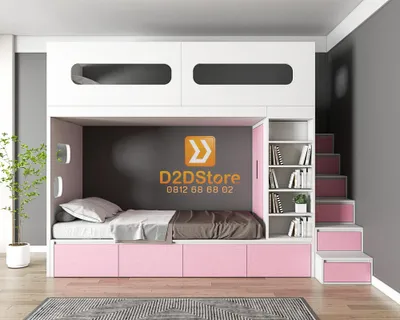 Hệ giường tầng tiêu chuẩn HGT.TC05