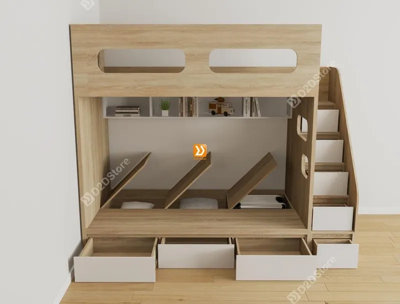 Hệ giường tầng tiêu chuẩn HGT.TC09 - Ảnh 3