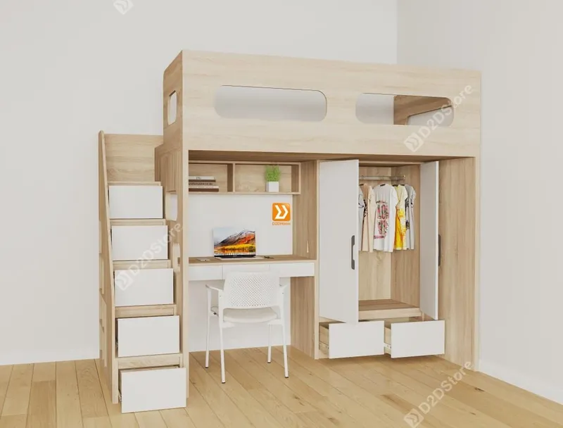 Hệ giường tầng tiêu chuẩn HGT.TC10 - Ảnh 2