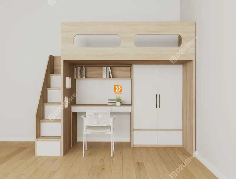 Hệ giường tầng tiêu chuẩn HGT.TC10 - Ảnh 5