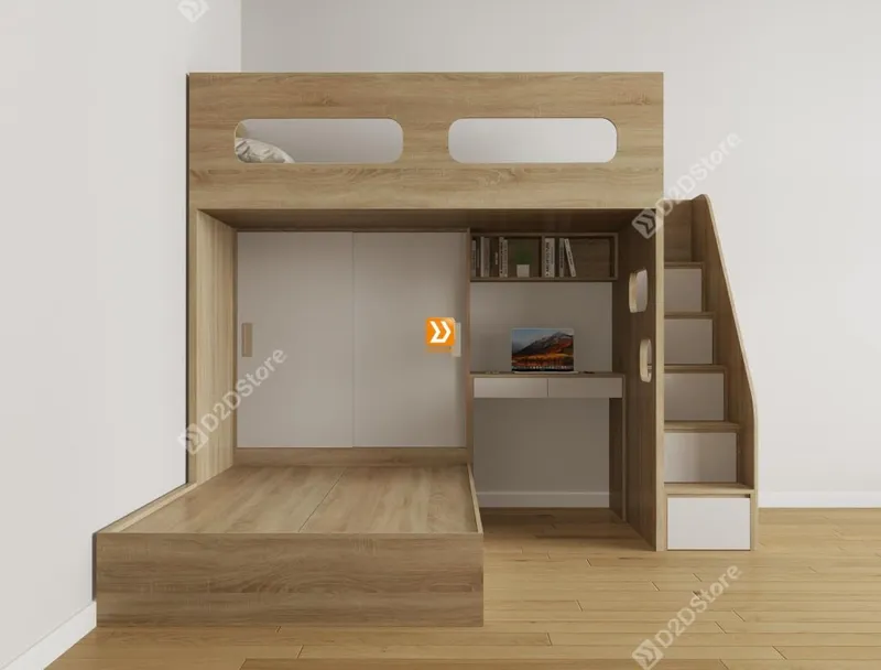 Hệ giường tầng tiêu chuẩn HGT.TC11 - Ảnh 1