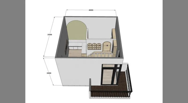 Phòng ngủ căn hộ PNCH.05 - Ảnh 5