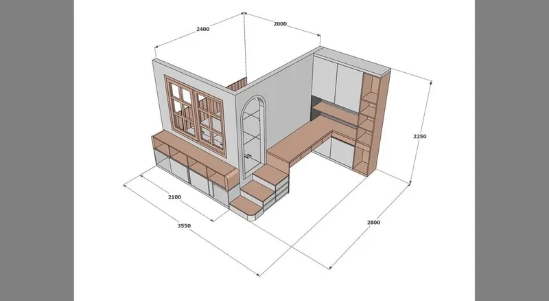 Phòng ngủ căn hộ PNCH.04 - Ảnh 5