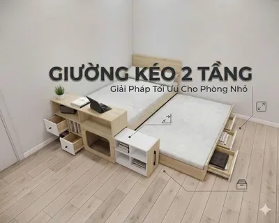 Giường kéo 2 tầng