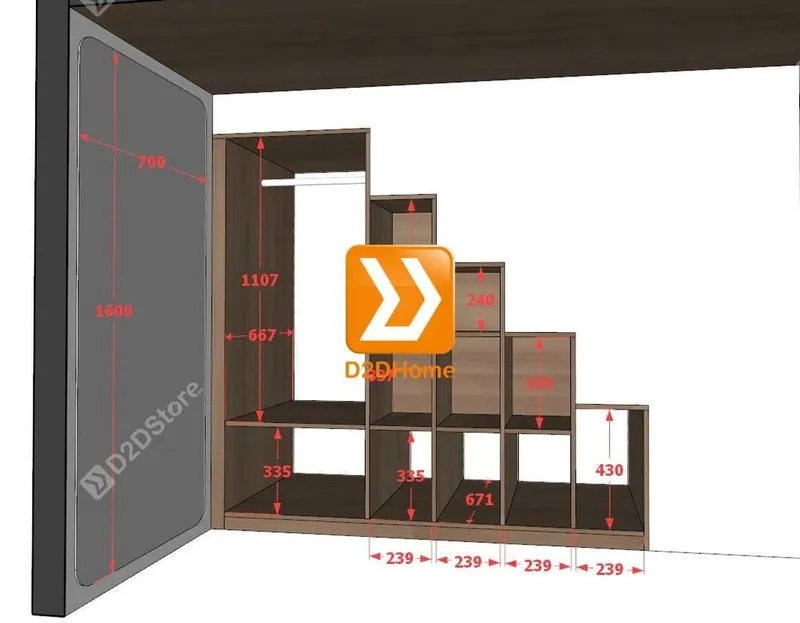 Phòng ngủ giường tầng cho bố mẹ và 2 bé nhà chị Phương Nguyễn - Ảnh 22