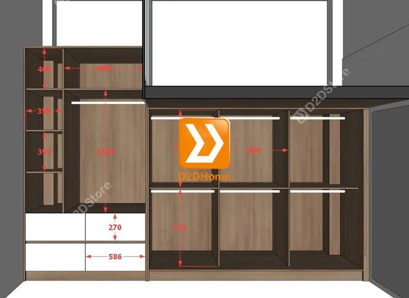 Phòng ngủ giường tầng cho bố mẹ và 2 bé nhà chị Phương Nguyễn - Ảnh 23